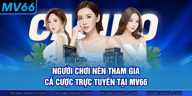 Người chơi nên tham gia cá cược trực tuyến tại MV66 Người chơi nên tham gia cá cược trực tuyến tại MV66